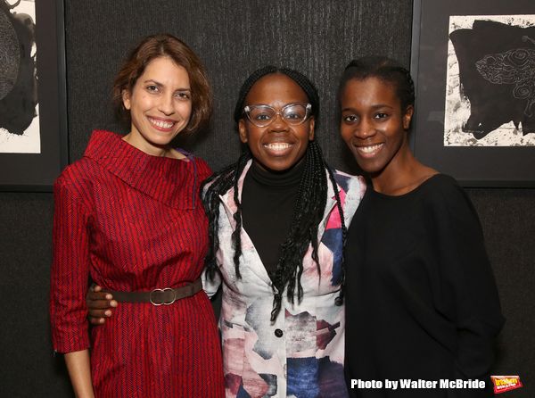 Sarah Stern, Ngozi Anyanwu and Awoye Timpo Photo