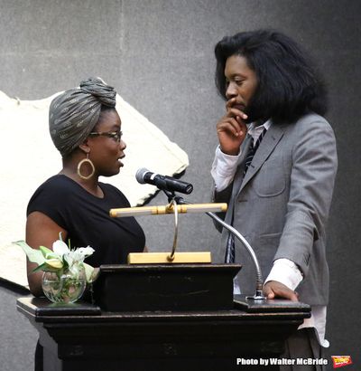 Antoinette Nwandu and Jeremy O. Harris Photo