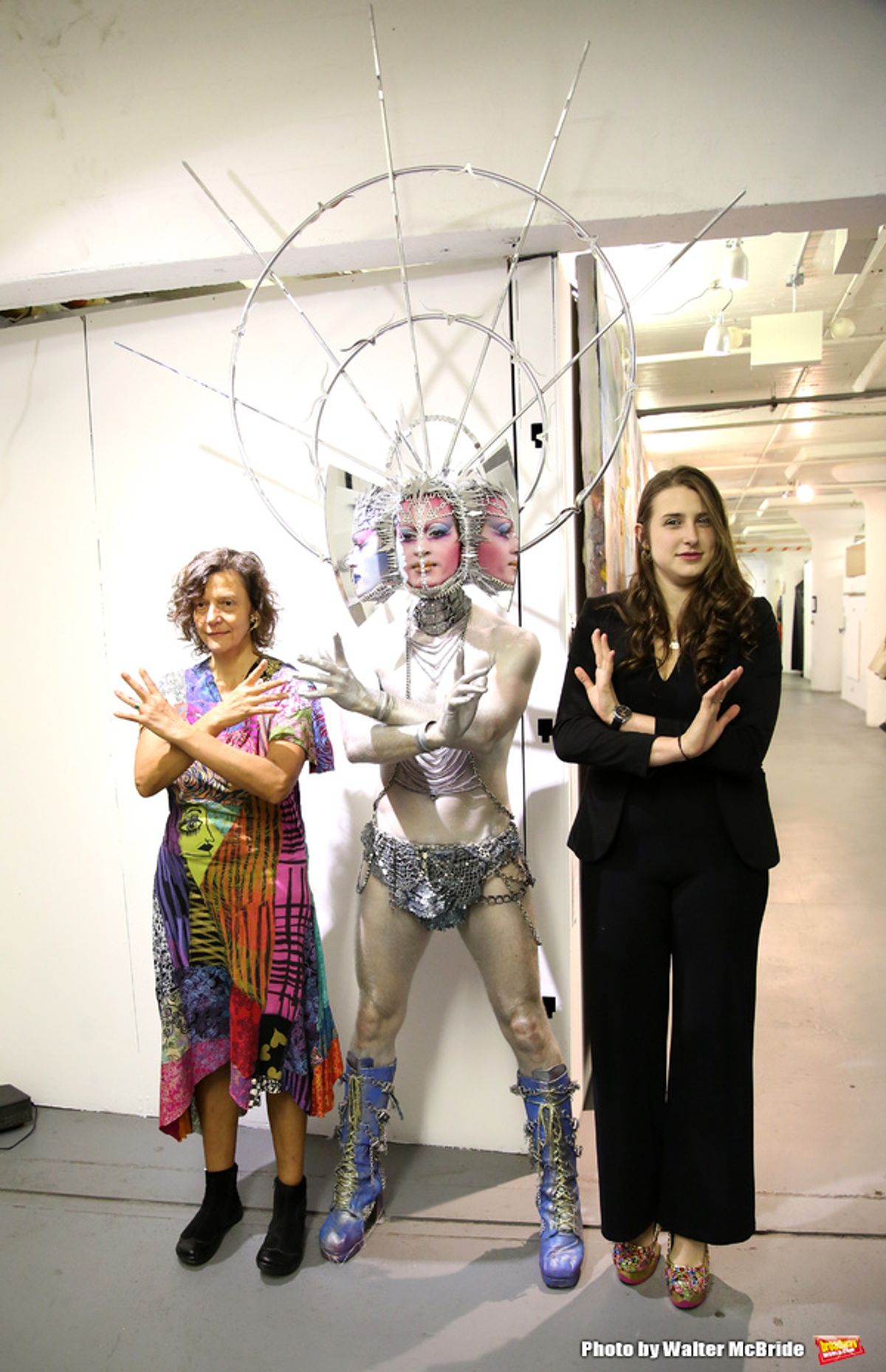 Anita Durst, Darrell Thorne and Leah Lane  at 