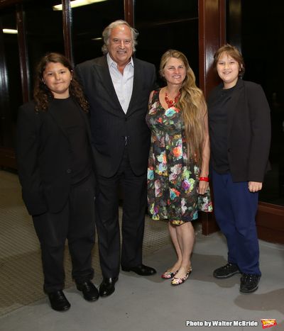 Lenny Lane, Stewart F. Lane, Bonnie Comley and Frankie Lane Photo