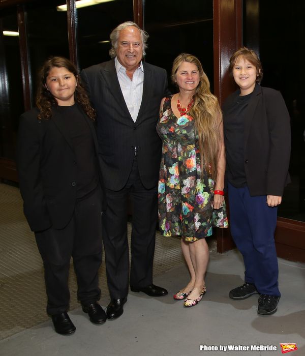 Lenny Lane, Stewart F. Lane, Bonnie Comley and Frankie Lane Photo