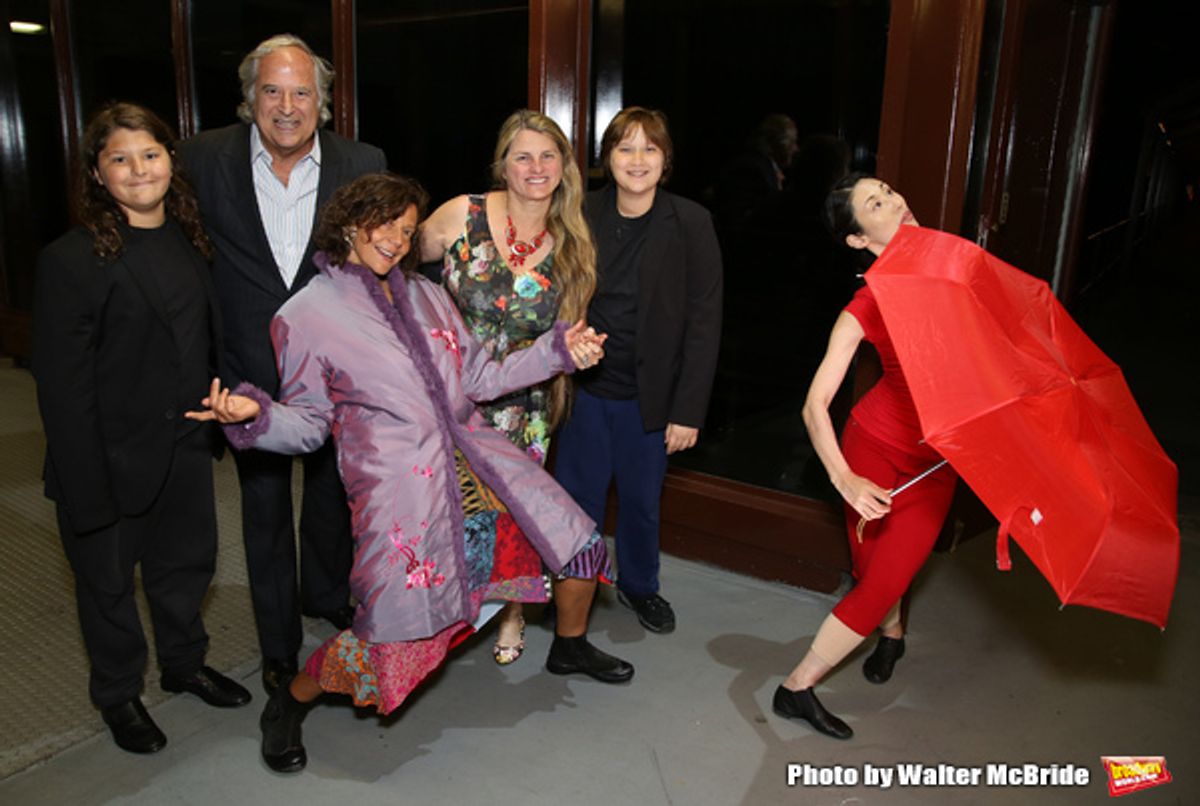 Lenny Lane, Stewart F. Lane, Anita Durst, Bonnie Comley and Frankie Lane at 