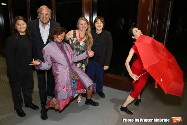 Lenny Lane, Stewart F. Lane, Anita Durst, Bonnie Comley and Frankie Lane Photo