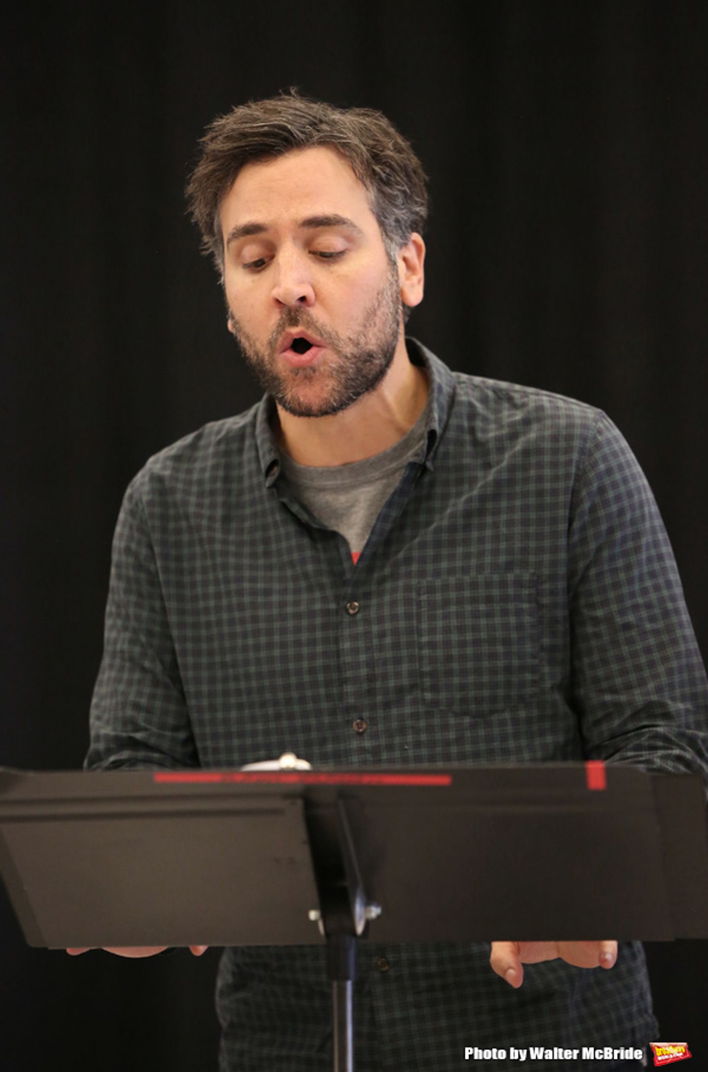 Photo Coverage: In Rehearsal With Megan Hilty, Josh Radnor, and the Cast of The Kennedy Center's LITTLE SHOP OF HORRORS  Image