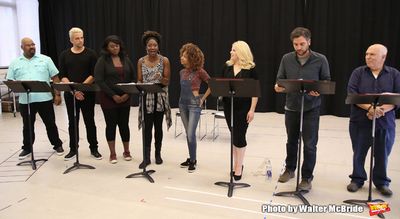 James Monroe Iglehart, Nick Cordero, Amma Osei, Amber Iman, Allison Semmes, Megan Hil Photo