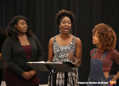 Amma Osei, Amber Iman and Allison Semmes  Photo