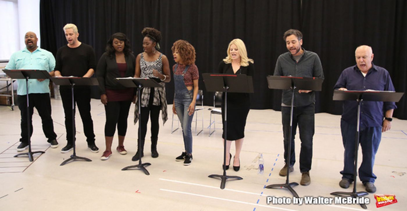 Photo Coverage: In Rehearsal With Megan Hilty, Josh Radnor, and the Cast of The Kennedy Center's LITTLE SHOP OF HORRORS  Image