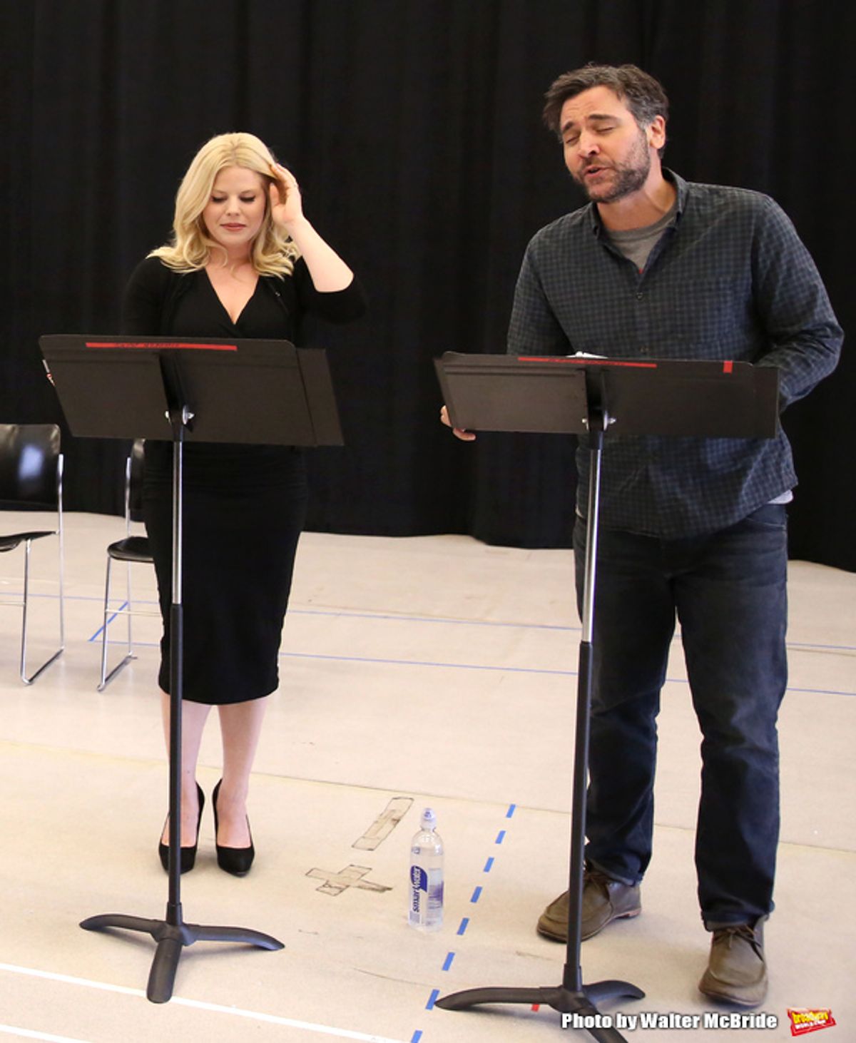 Megan Hilty and Josh Radnor at 