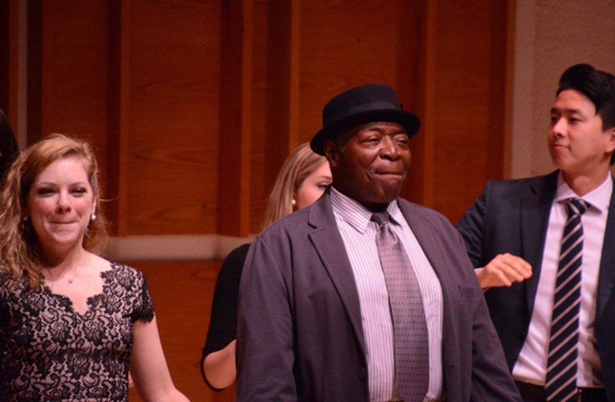 Jillian Louis and Chuck Cooper at 