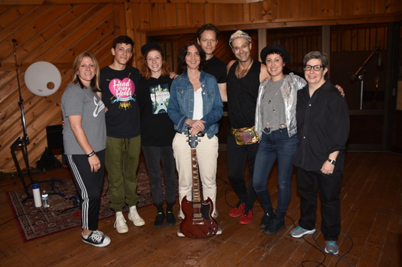 Exclusive Photo Coverage: HEAD OVER HEELS Cast Goes Head Over Holidays for Carols For A Cure!  Image