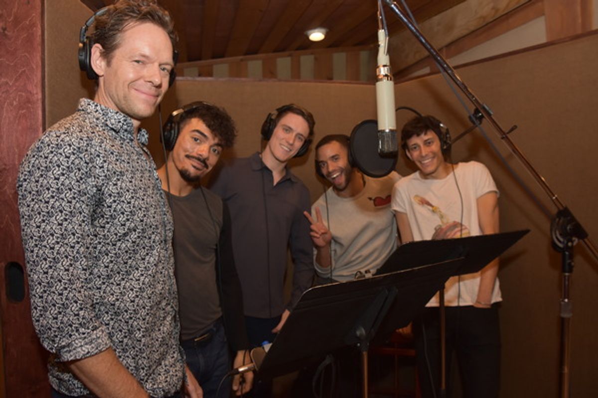 Gavin Lodge, Yurel Echezarreta, Gregory Liles, Riccardo A. Zayas and Brian Flores at 