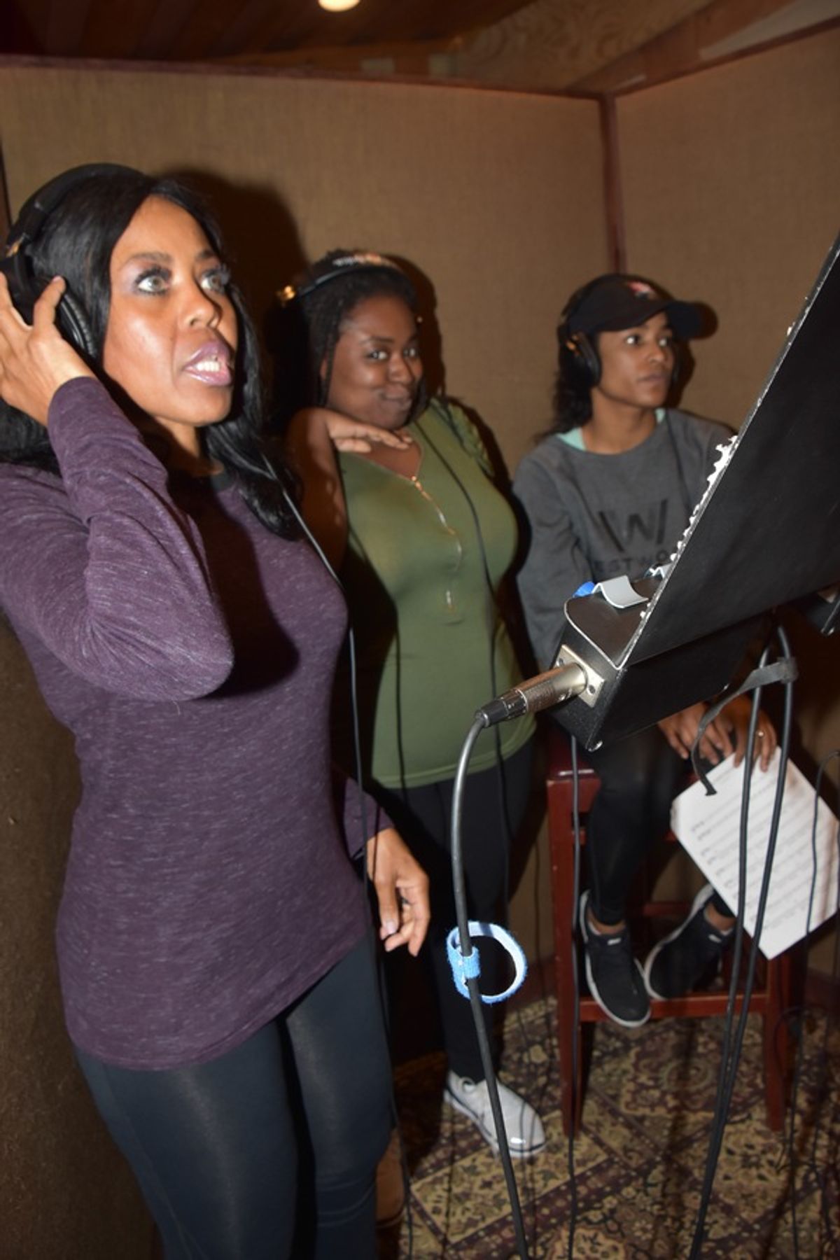 Sharon Catherine Brown, Arica Jackson and Tylor Iman Jones at 