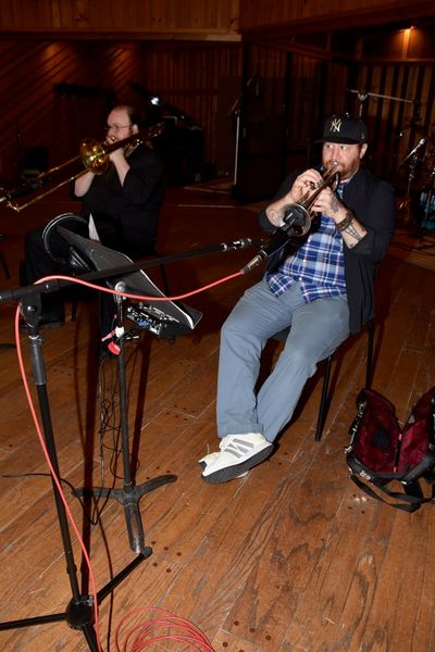 James Rogers (Trombone) and Matt Owens (Trumpet) Photo