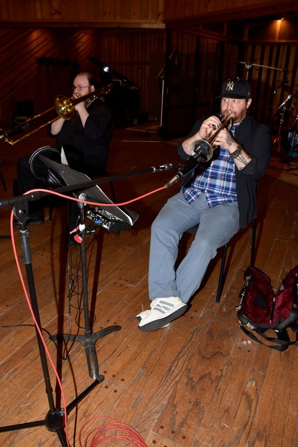 James Rogers (Trombone) and Matt Owens (Trumpet) Photo