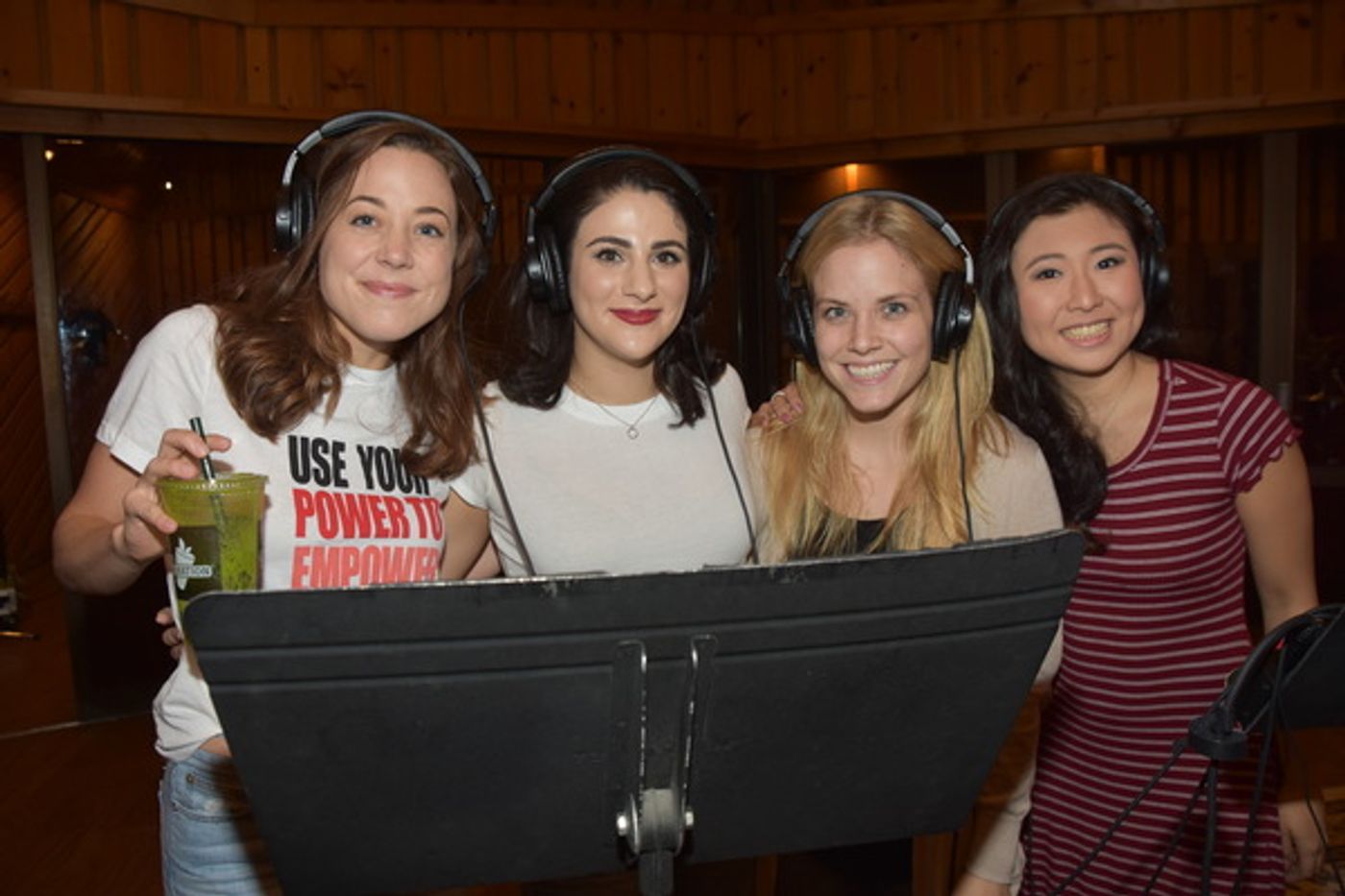Exclusive Photo Coverage: MEAN GIRLS Cast Rocks Around the Christmas Tree for Carols For A Cure!  Image