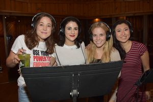 Erika Henningson, Gianna Yanelli, Tee Boyich and Riza Takahashi @ BroadwayWorld Erika Henningson, Gianna Yanelli, Tee Boyich and Riza Takahashi Photo