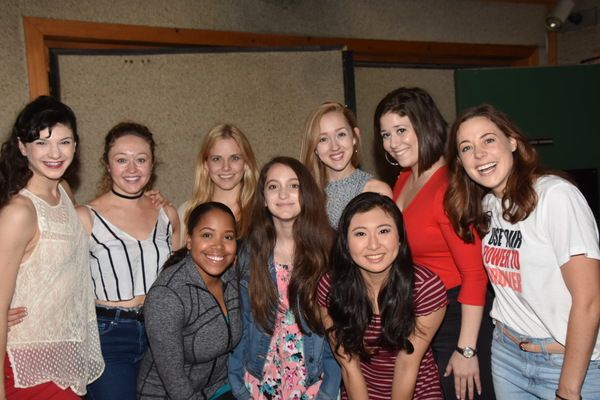  Charity Auction Winner Ally Veloudis with Collins Conley, Devon Hadsell, Brittany Ni Photo