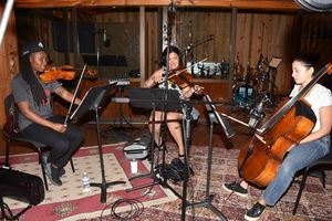 Juliette Jones (Violin), Jocelin Pan (Viola) and Susan Mandel (Cello) Photo