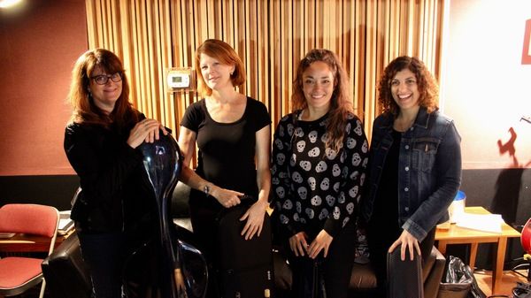 The Wicked Strings that includes-Amy Ralske, Patricia Davis, Kiku Enomoto and Jan Mer Photo