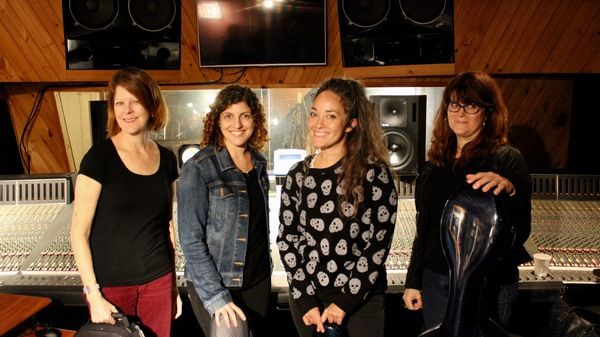 The Wicked Strings that includes-Amy Ralske, Patricia Davis, Kiku Enomoto and Jan Mer Photo