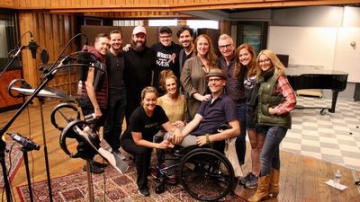 Wicked Cast that includes Daniel Lincoln, Steven Skeels, Jered Bortz, Lindsay Northen Photo