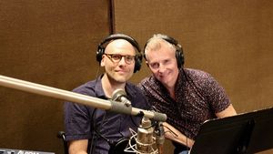 Jered Bortz and Steven Skeels (Photo Courtesy of Lynn Pinto) Photo