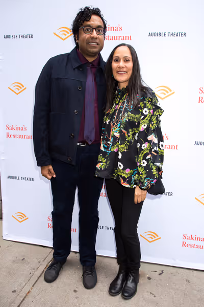 Hari Kondabolu, Sakina Jaffrey Photo