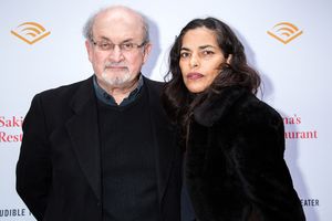 Salman Rushdie, Sarita Choudhury Photo