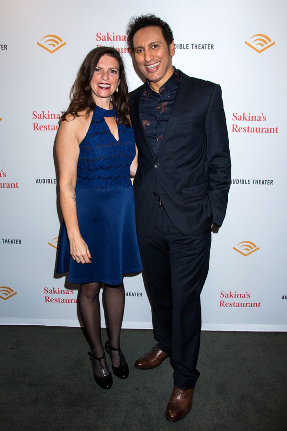 Kimberly Senior, Aasif Mandvi at 