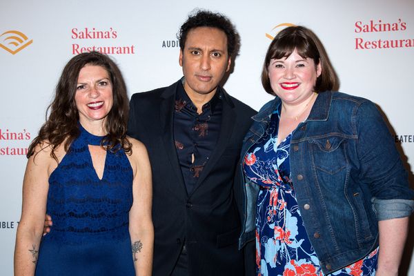 Kimberly Senior, Aasif Mandvi, Kate Navin Photo