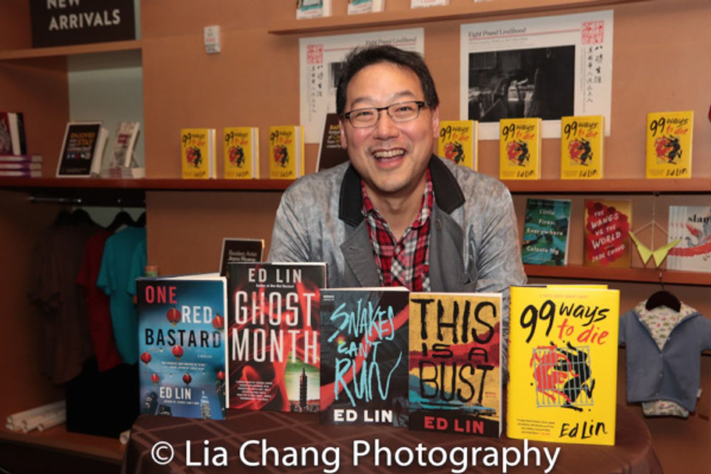 Photo Flash: Ed Lin Celebrates '99 Ways To Die' Book Release At MOCA Photo Flash: Ed Lin Celebrates '99 Ways To Die' Book Release At MOCA Image