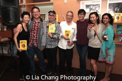 Deborah S. Craig, author Ed Lin, Ralph Pena, Jorge Ortoll, Cindy Cheung, Jo Mei and N Photo