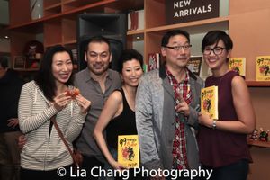 Jo Mei, David Shih, Deborah S. Craig, author Ed Lin and his wife Cindy Cheung Photo