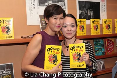 Cindy Cheung and playwright Sam Chanse Photo