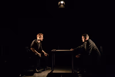 Samuel Valentine and Tom Burke Photo
