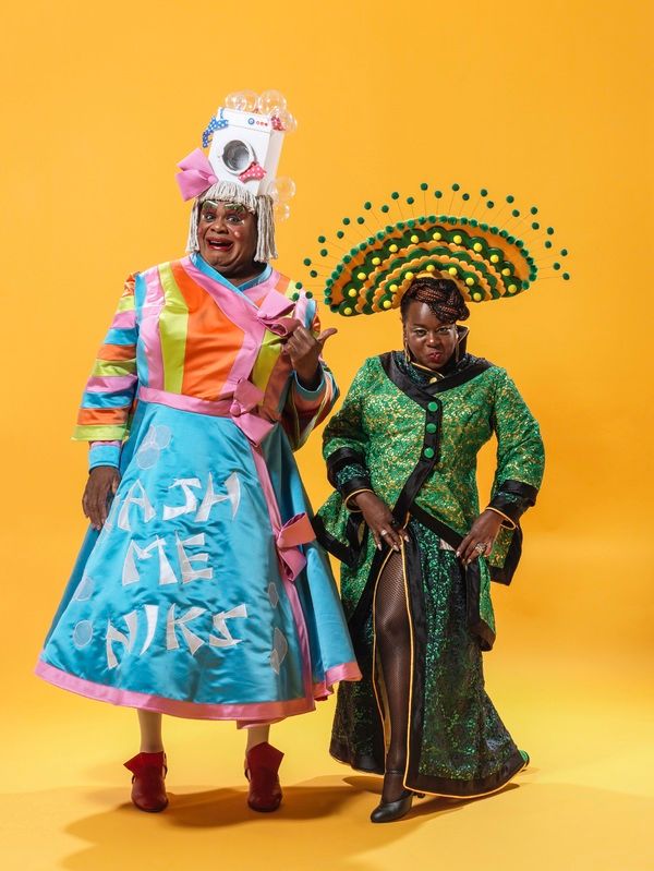 Clive Rowe and Tameka Empson Photo