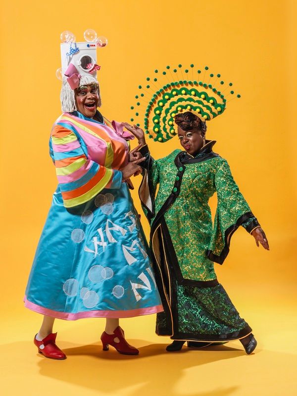 Clive Rowe and Tameka Empson Photo