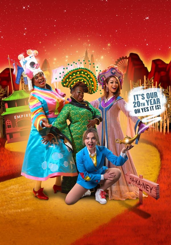 Clive Rowe, Tameka Empson, Julie Yammanee, and Gemma Sutton Photo