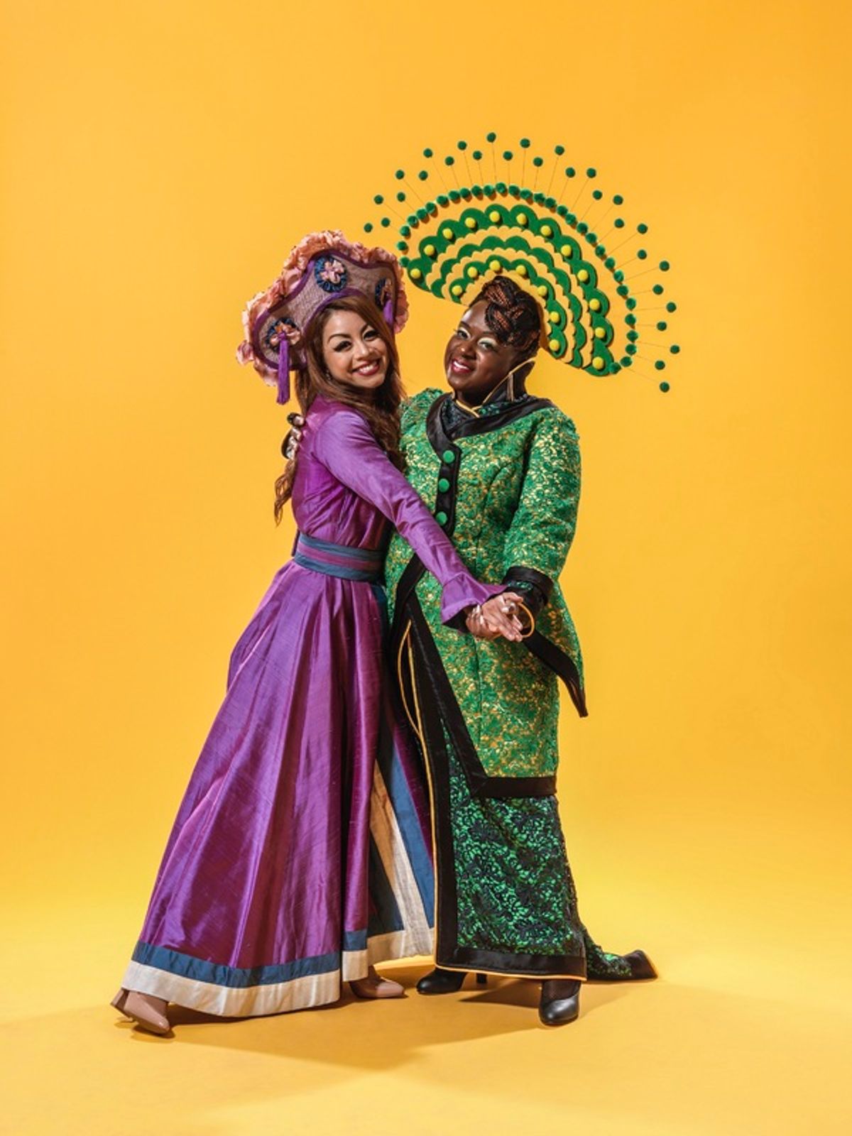 Tameka Empson and Julie Yammanee at 