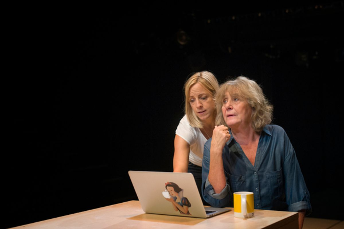 Claudie Blakley and Margot Leicester at 