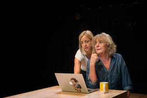 Claudie Blakley and Margot Leicester @ BroadwayWorld Claudie Blakley and Margot Leicester Photo