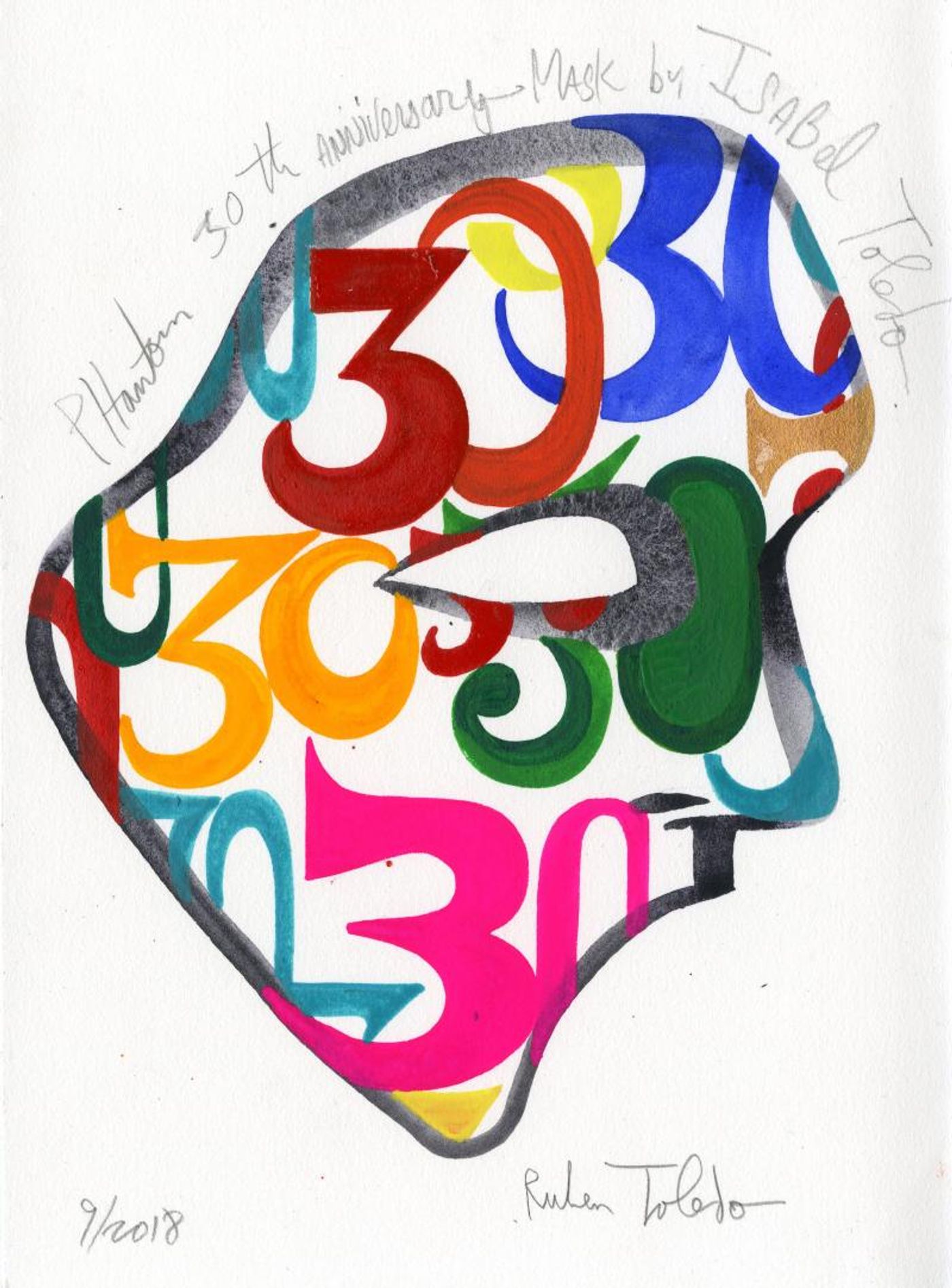 30 Designers Unite to Transform the Iconic Mask of THE PHANTOM OF THE OPERA  Image