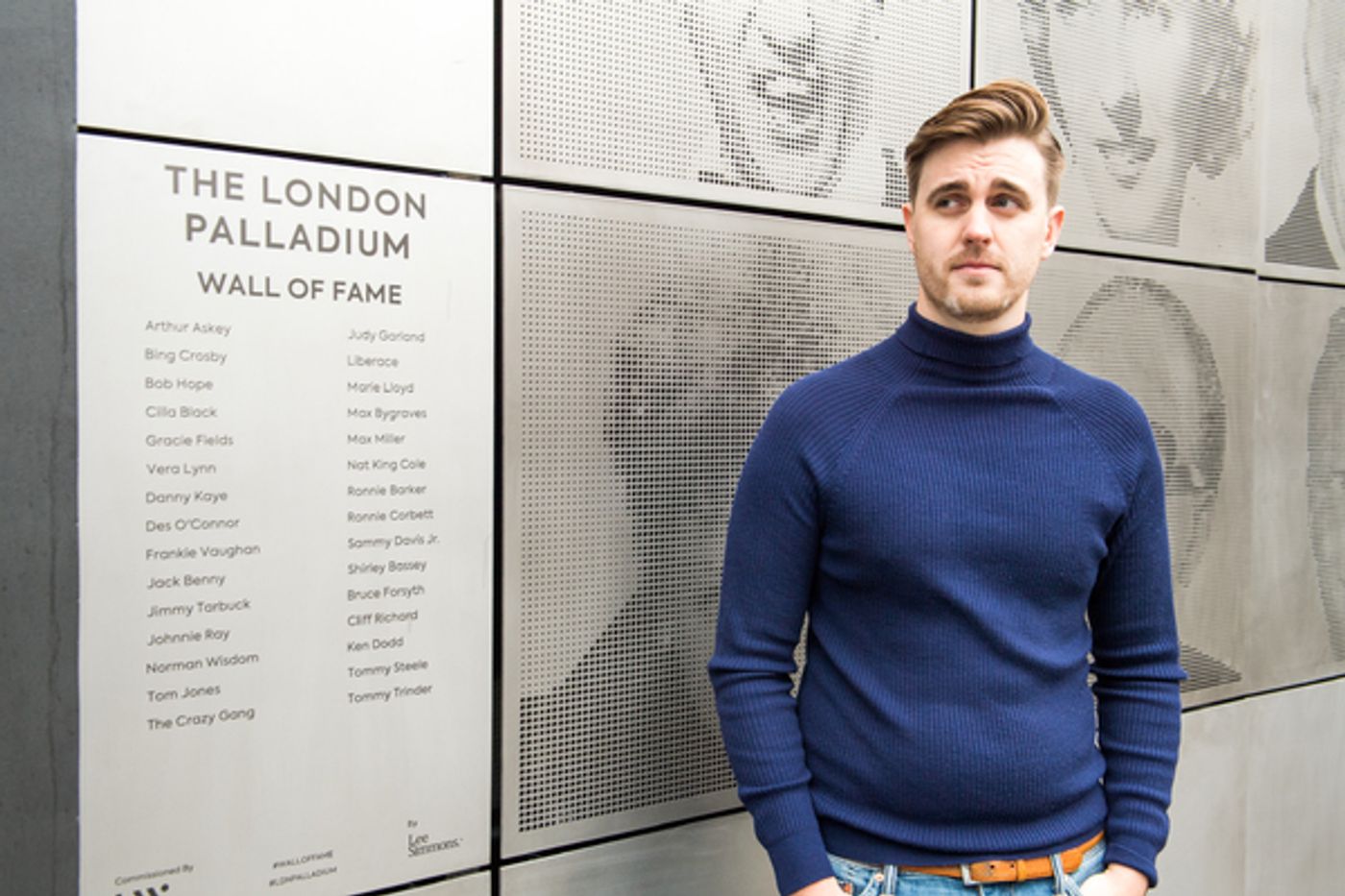 Photo Flash: Andrew Lloyd Webber and Guests Unveil Art Installation at London Palladium  Image
