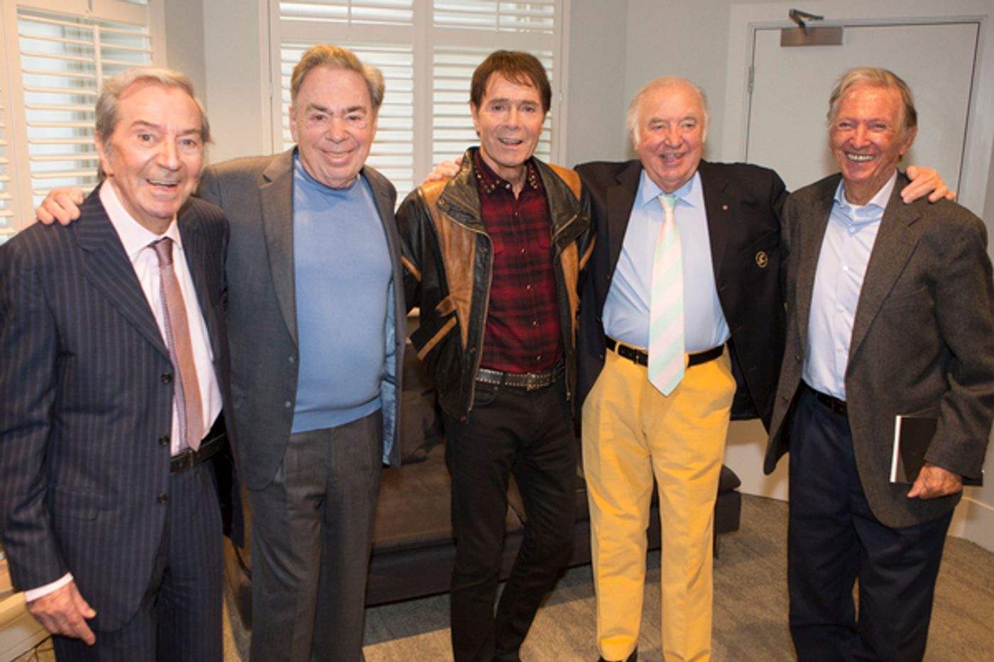 Photo Flash: Andrew Lloyd Webber and Guests Unveil Art Installation at London Palladium  Image