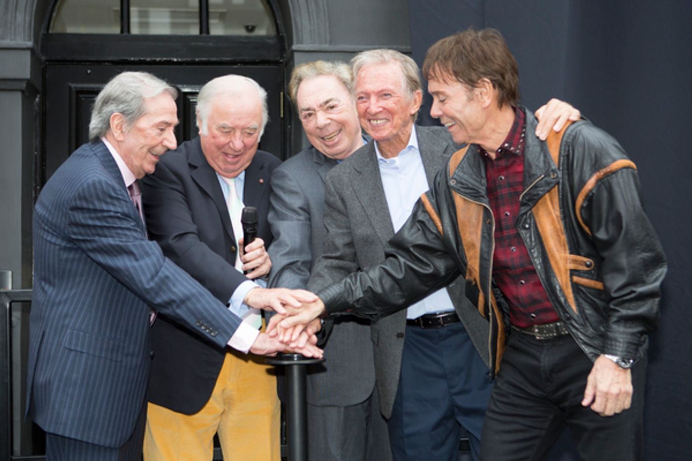 Photo Flash: Andrew Lloyd Webber and Guests Unveil Art Installation at London Palladium  Image