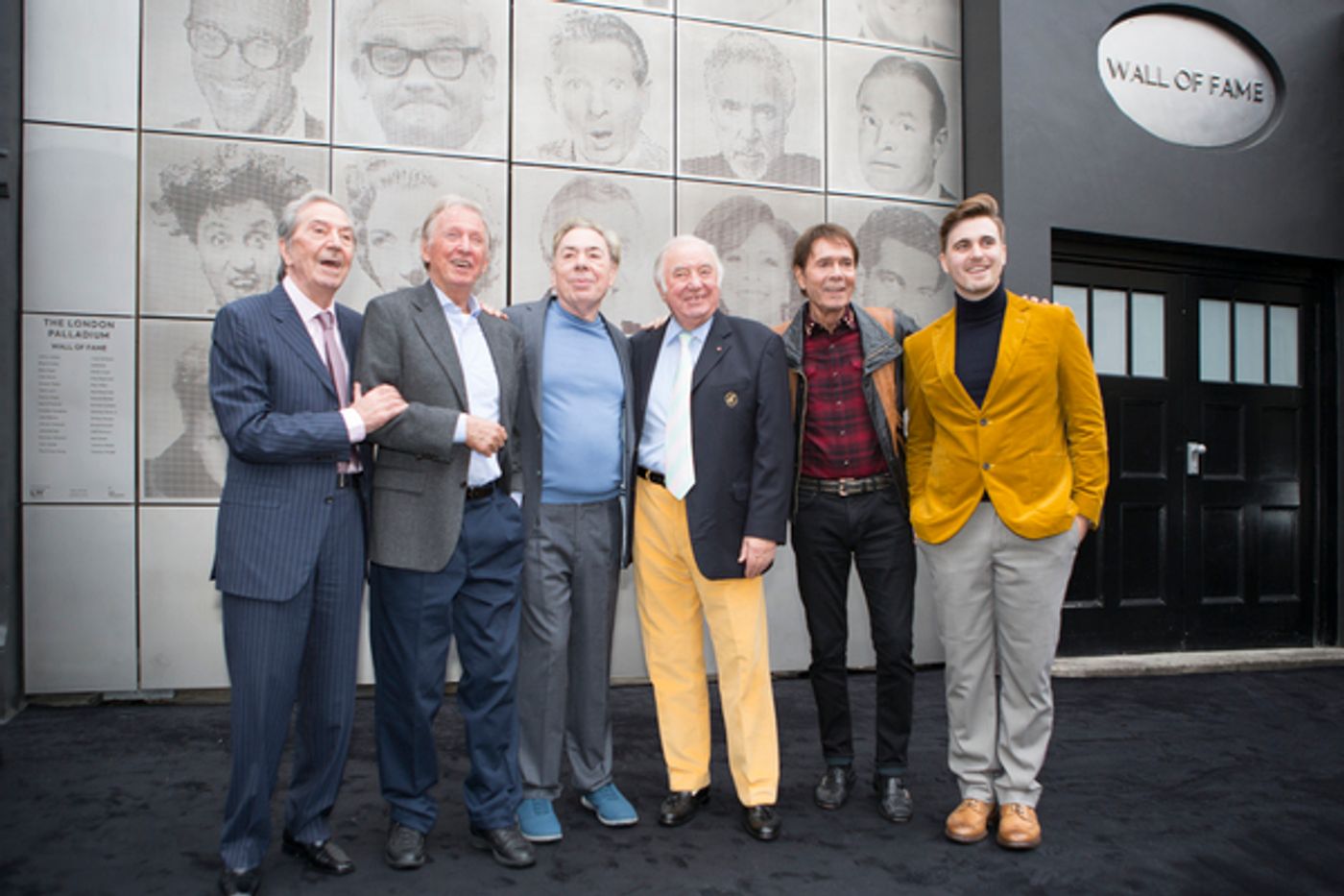 Photo Flash: Andrew Lloyd Webber and Guests Unveil Art Installation at London Palladium  Image
