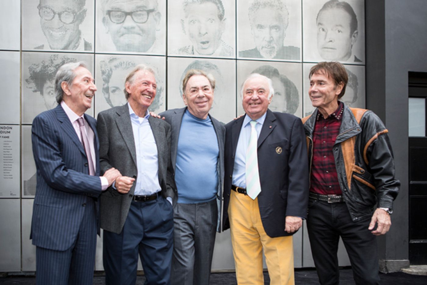 Photo Flash: Andrew Lloyd Webber and Guests Unveil Art Installation at London Palladium  Image