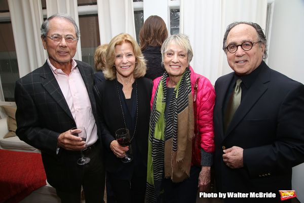 Ron Harrington, Barbara Olcott, Carol Hall and Leonard Majzlin during The DGF's 14th  Photo