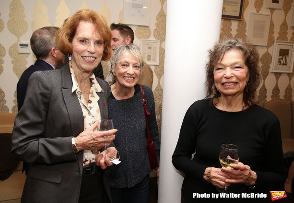 Susan Laubach, Carol Hall and Gretchen Cryer during The DGF's 14th Biannual Madge Eva Photo