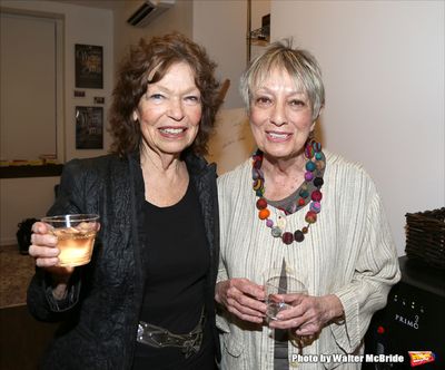 Gretchen Cryer and Carol Hall attends the Dramatists Guild Fund Music Hall and Office Photo